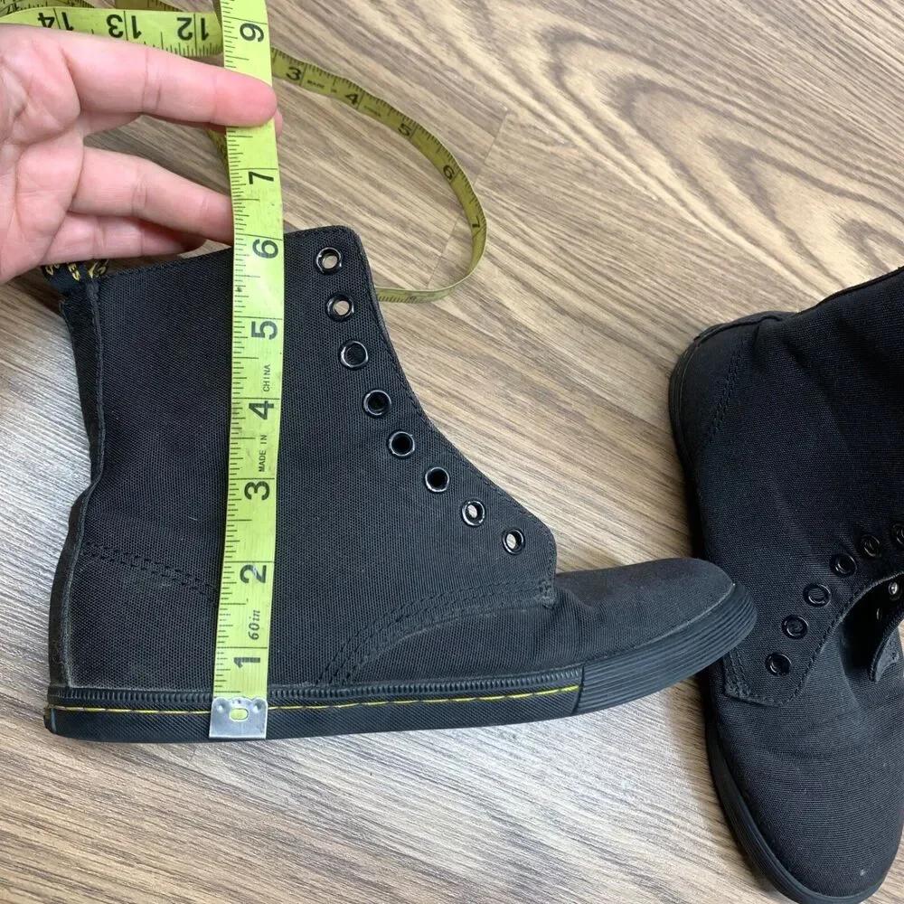 Dr Martens Womens Sheridan J‎ Lace Up Ankle Boots Black Size 5 US